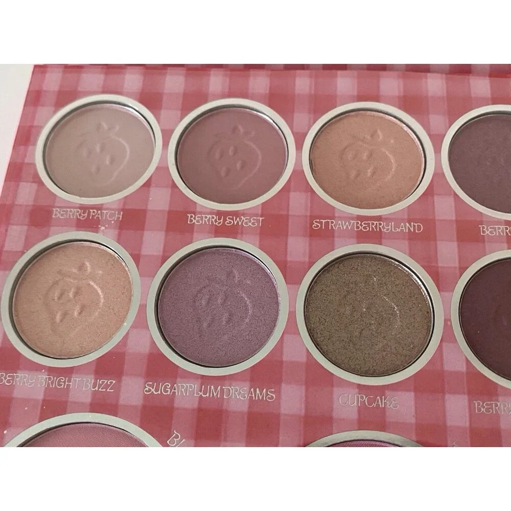 Strawberry Shortcake Complexion Palette‎ 10 Eyeshadow Highlighter & 2 Blush NEW
